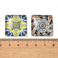 16Pcs Glass Cabochons&nbsp;GGLA-S059-02B