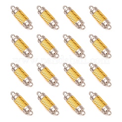Brass Magnetic Clasps with Loops&nbsp;MC040-1