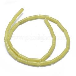 Natural Olive Jade Beads Strands&nbsp;G-F631-D21