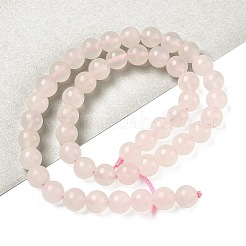 Natural Pink Mangano Calcite Beads Strands&nbsp;G-L505-09-8mm