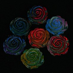 Luminous Transparent Epoxy Resin Decoden Cabochons&nbsp;CRES-M032-04I