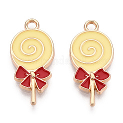 Alloy Enamel Pendants&nbsp;ENAM-S119-041D