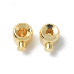 Brass Crimp Beads&nbsp;KK-P223-35G