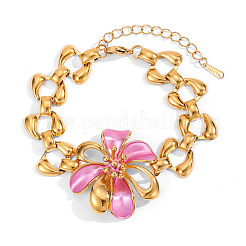 Baking Paint 304 Stainless Steel Link Bracelets&nbsp;WGC0AE6-02