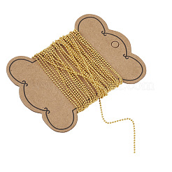 DIY Ball Chain Necklace Making Kits&nbsp;KK-CD0001-06