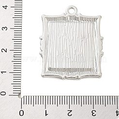 Rack Plating Alloy Pendant Cabochon Settings&nbsp;FIND-Z054-16P