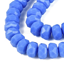 Opaque Glass Beads Strands&nbsp;GLAA-Q114-01A-B03