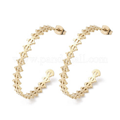 304 Stainless Steel Stud Earrings&nbsp;EJEW-Z089-35G