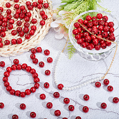 400Pcs Dyed Natural Wood Beads&nbsp;COCO-PA0001-15