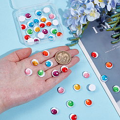 56Pcs 14 Styles Glass Doll Craft Eyes&nbsp;DIY-GA0008-11