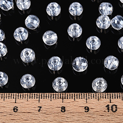 500Pcs Transparent Glass Seed Beads&nbsp;SEED-PA0001-08A