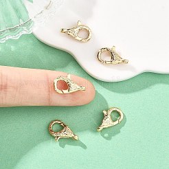 SHEGRACE Brass Lobster Claw Clasps&nbsp;XGRQ58826-751G