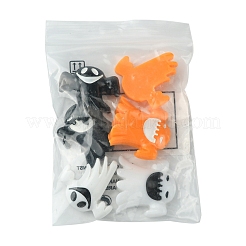 6Pcs 6 Styles Halloween Opaque Resin Decoden Cabochons&nbsp;CRES-FS0001-67