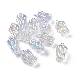 UV Plating Luminous Transparent Acrylic Pendants&nbsp;OACR-C001-07