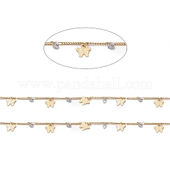 Handmade Brass Curb Chains&nbsp;CHC-I036-64G
