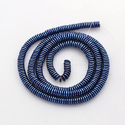 Electroplate Non-magnetic Synthetic Hematite Beads Strands&nbsp;G-J216F-03