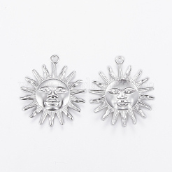 Tarnish Resistant 304 Stainless Steel Pendants&nbsp;STAS-P175-03P