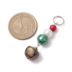 Christmas Theme Glass Pearl Pendant Decoration&nbsp;PALLOY-JF02883