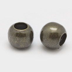 Brass Smooth Round Beads&nbsp;J0JXC052
