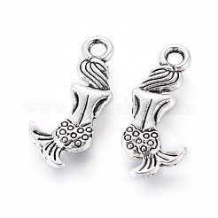 Tibetan Style Alloy Pendants&nbsp;X-TIBEP-Q063-125AS-NR