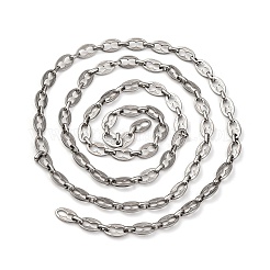 304 Stainless Steel Oval Link Chains&nbsp;CHS-S012-11P