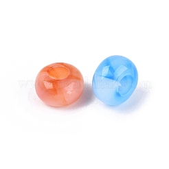 Two Tone Acrylic European Beads&nbsp;OACR-Q200-24
