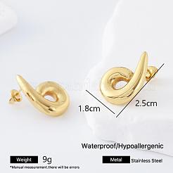 304 Stainless Steel Stud Earrings for Women&nbsp;UJ1419