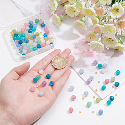 90Pcs 9 Colors Natural Dolomite Beads&nbsp;G-NB0003-21