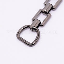 Zinc Alloy Bag Extender Chains&nbsp;PALLOY-WH0076-11B-RS