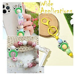 20Pcs Frog Ear Silicone Focal Beads&nbsp;SIL-CJ0002-83B