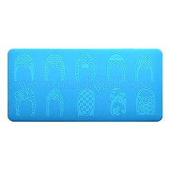 Non-Tarnish Stainless Steel Nail Stamping Plates&nbsp;MRMJ-L003-M1