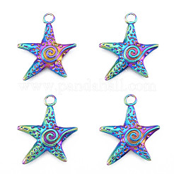 Ion Plating(IP) 201 Stainless Steel Pendants&nbsp;STAS-N098-230M