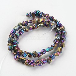 Electroplated Natural Dragon Bone Stone Beads Strands&nbsp;G-I177-02A