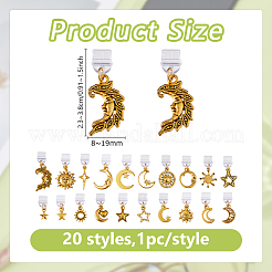 20Pcs Plastic Mobile Dustproof Plugs&nbsp;HJEW-WH00135