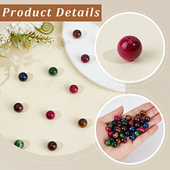 40Pcs Natural Tiger Eye Beads&nbsp;G-PA0002-48