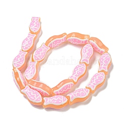 Handmade Transparent Glass Beads&nbsp;GLAA-N0028-02H