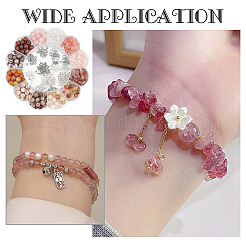 DIY Natural Mixed Gemstone Jewelry Set Making Kit&nbsp;DIY-WR0004-25