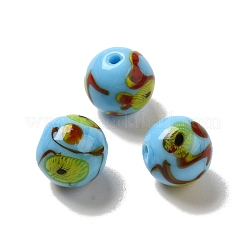 Handmade Lampwork Beads Strands&nbsp;LAMP-G162-08A-09