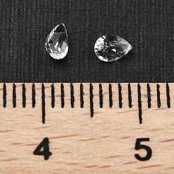 Faceted Natural White Topaz Cabochons&nbsp;G-I295-05C-15A-10