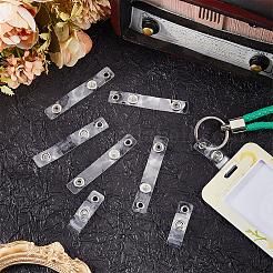 50Pcs PVC ID Badge Holder Strap&nbsp;FIND-CP0003-14C