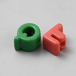 Acrylic European Beads&nbsp;FIND-WH0366-293