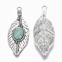 Tibetan Style Alloy Big Pendants&nbsp;PALLOY-R113-012-RS