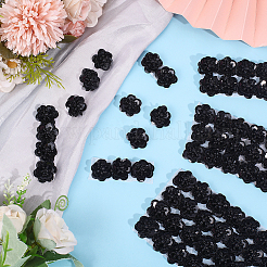 Polyester Sequins Flower Costume Accessories Decorative&nbsp;DIY-WH0899-422B