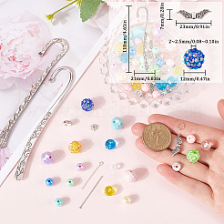 DIY Angel Resin Rhinestone & Alloy Bookmarks Making Kits&nbsp;DIY-SC0027-21