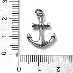 925 Sterling Silver Pendants with Jump Rings&nbsp;STER-R001-03S-02