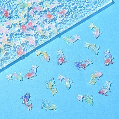 100Pcs Luminous Transparent Resin Cabochons&nbsp;RESI-YW0004-65