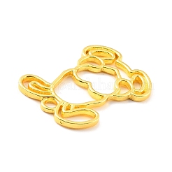 Alloy Open Back Bezel Pendants&nbsp;FIND-B005-16G
