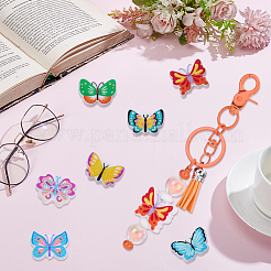 7Pcs 7 Styles Food Grade Eco-Friendly Silicone Focal Beads&nbsp;SIL-SP0001-22