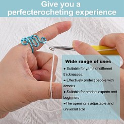 10Pcs 10 Colors Iron Crochet Tool&nbsp;IFIN-SZ0001-41