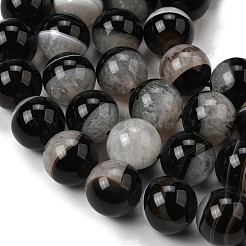 Natural Agate Beads Strands&nbsp;G-F820-K06-16mm-01D